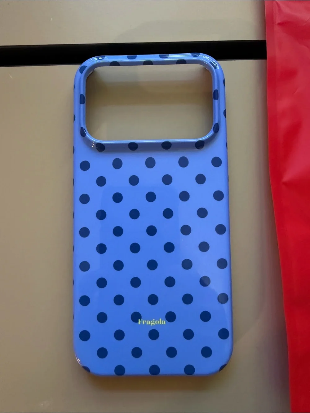 Fragola Blue Polka Dot iPhone Case - Fragola 17 Pro Apple